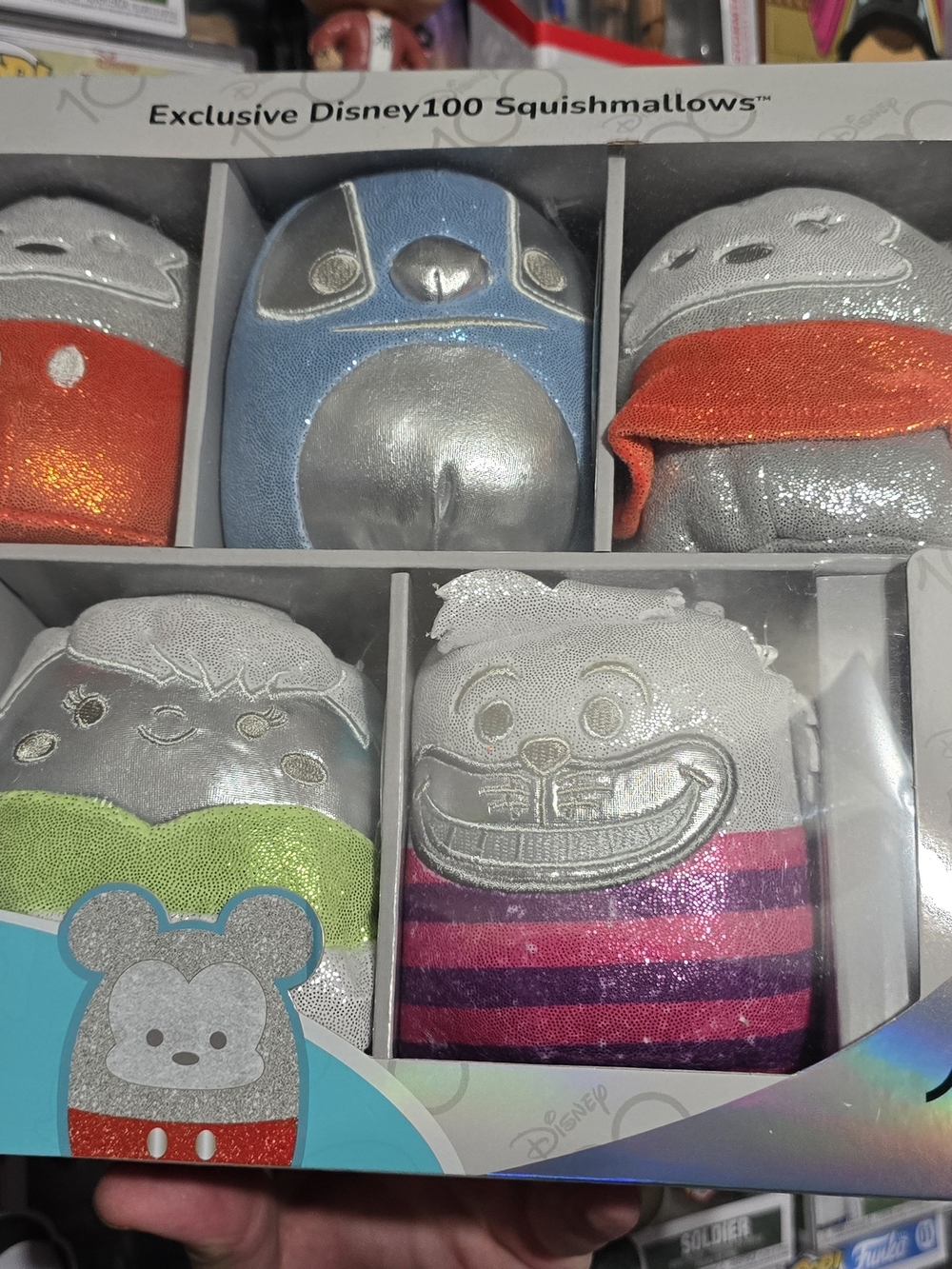 Squishmallows Disney 100th Anniversary 5-inch plush 5 Pack